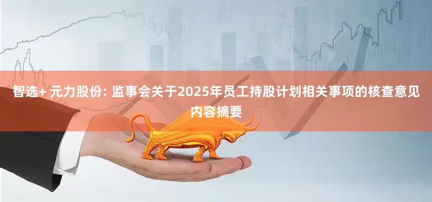 智选+ 元力股份: 监事会关于2025年员工持股计划相关事项的核查意见内容摘要